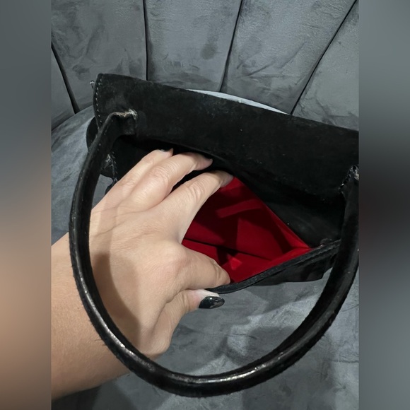 Vintage Celine Triomphe Suede Two-Way bag - Picture 8 of 17